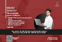 MEASI TANCET TRAINING PROGRAM 2025 Training Program Poster